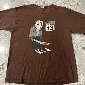 Funny 2000s Jason Voorhees Friday the 13th Tee